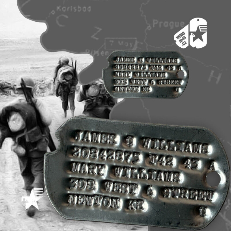 Ražba psích známek DOG TAGS 1941-1943